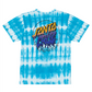 Santa Cruz Rad Dot Hollow Tee Turquoise Tie Dye