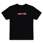 Santa Cruz Screaming Wave Front Tee Black