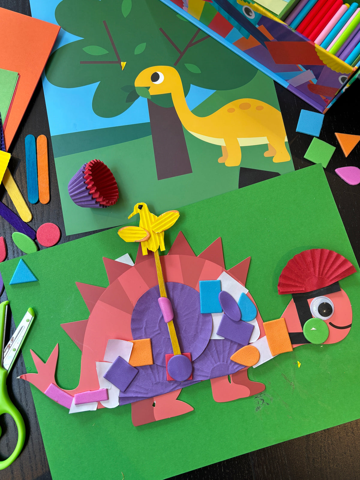 My Creative Box Dinosaur Collage Sensory Activity Box