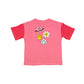 The Girl Club Coral Happy Icons Tee
