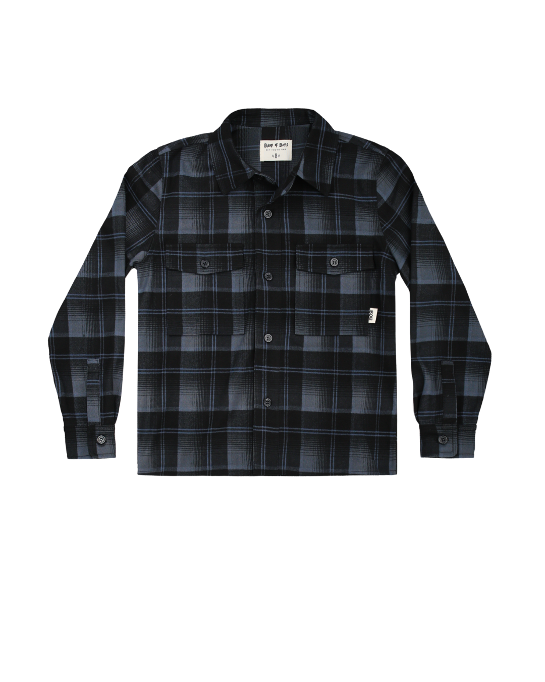 Band of Boys Smiley Check Shirt