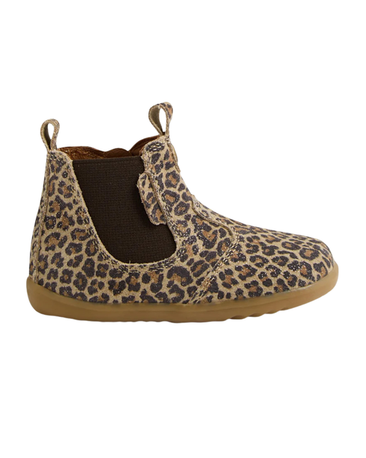 Bobux Step Up Jodhpur Leopard Shimmer