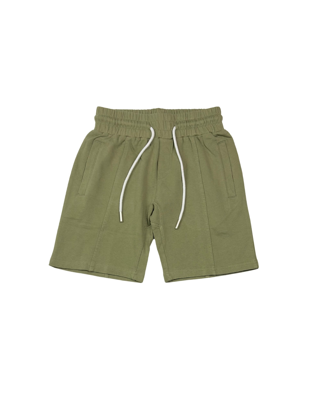 Band of Boys Green Wash Seam Front Shorts