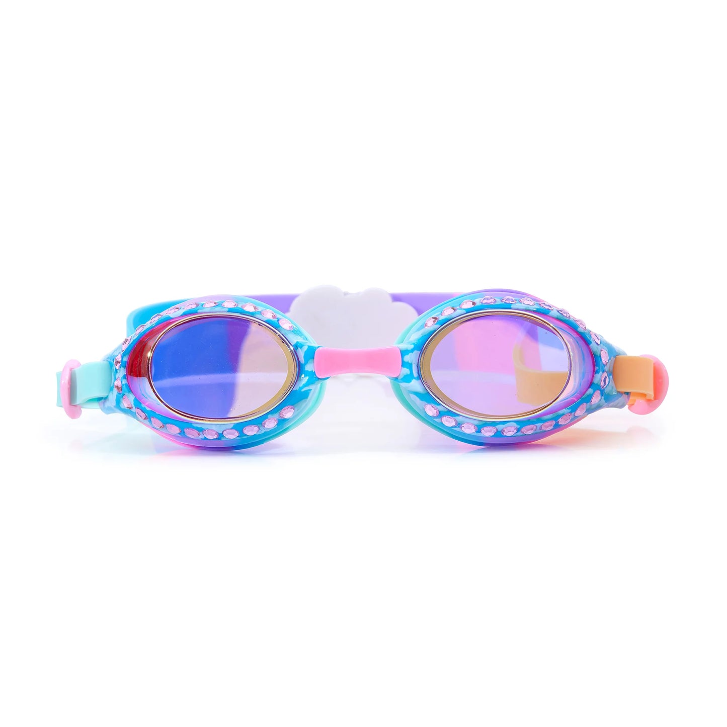 Bling2O Cloud Blue Sunny Day Swim Goggles