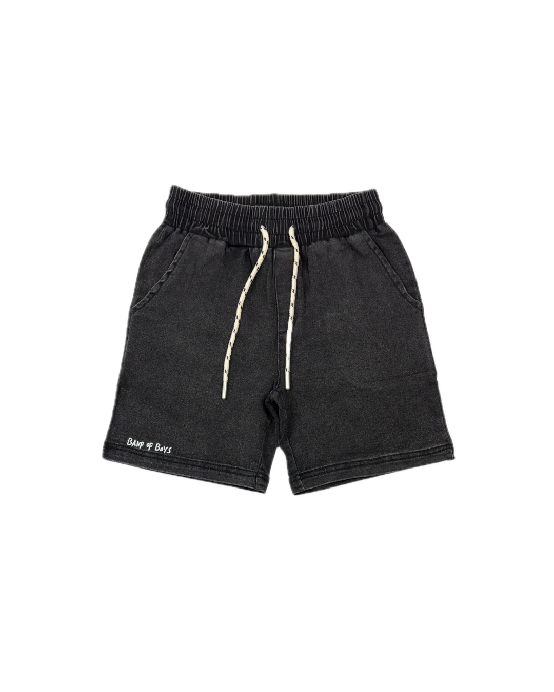 Band of Boys Black Wash Denim Shorts
