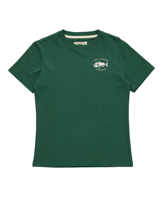 Just Another Fisherman Mini Snapper Short Sleeve Tee Dusk Pine