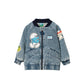 Goldie + Ace The Smurfs Badge Bomber Jacket