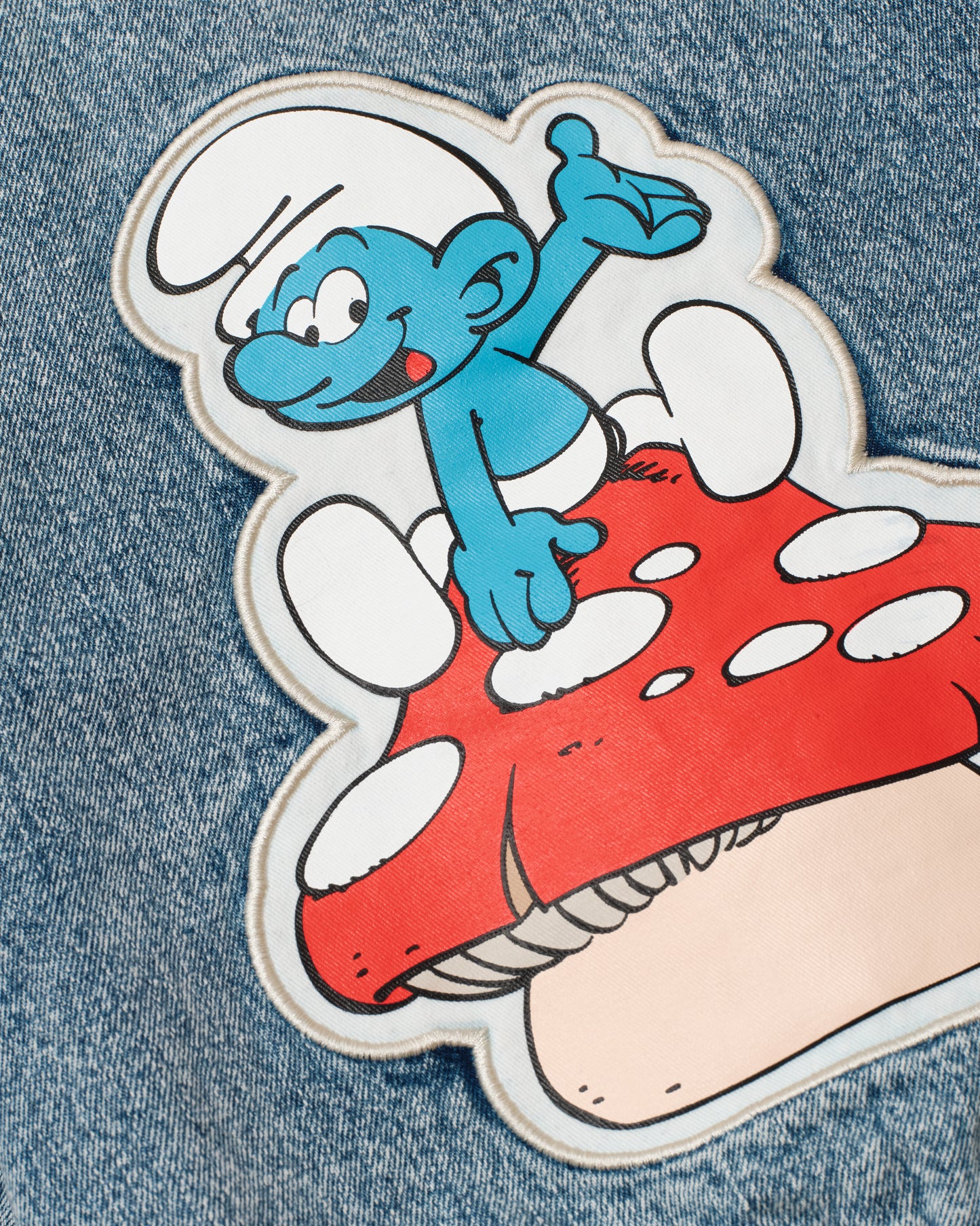 Goldie + Ace The Smurfs Badge Bomber Jacket
