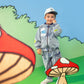 Goldie + Ace The Smurfs Badge Bomber Jacket