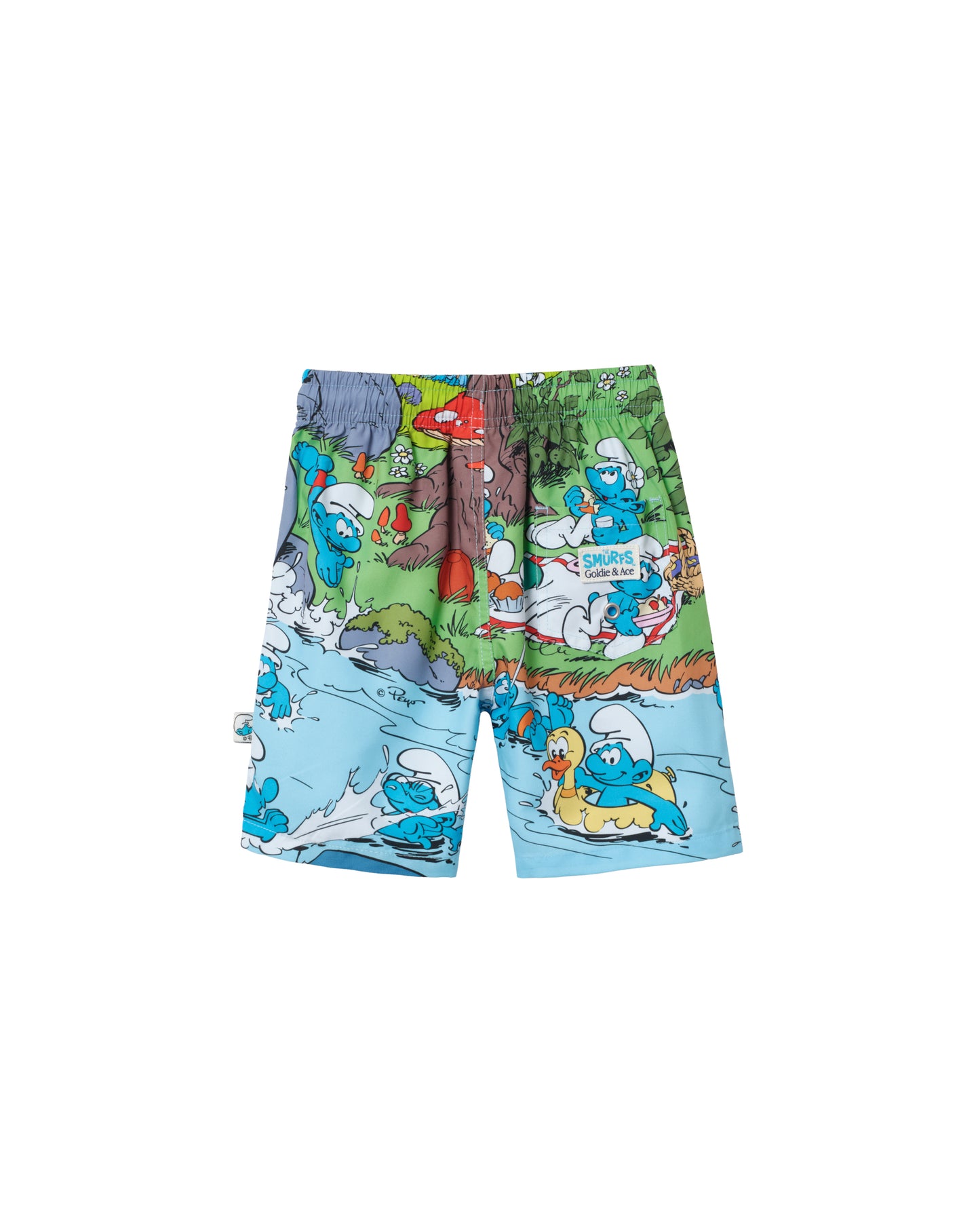 Goldie + Ace The Smurfs Splash Boardshort