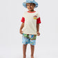Goldie + Ace The Smurfs Splash Boardshort