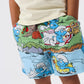Goldie + Ace The Smurfs Splash Boardshort