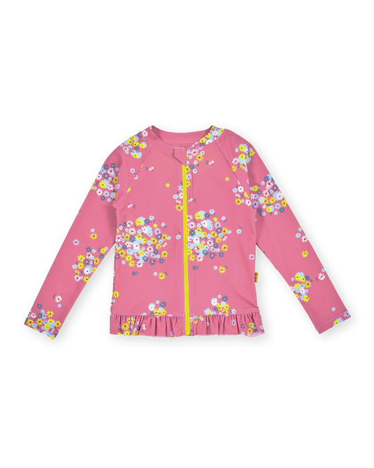 Goldie + Ace Floral Rash Jacket | Rashie
