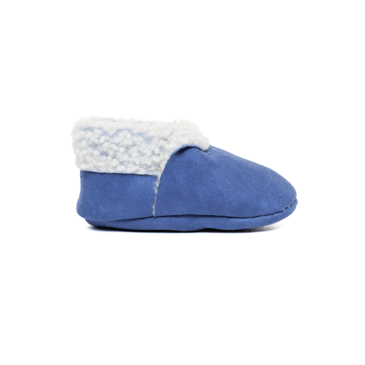 Lambskin Booties Cornflower