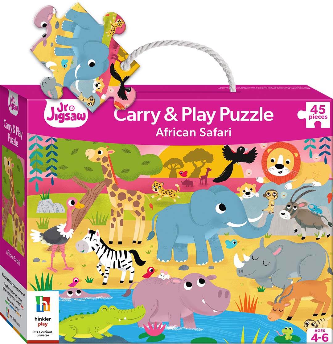 Junior Jigsaw Carry & Play African Safari