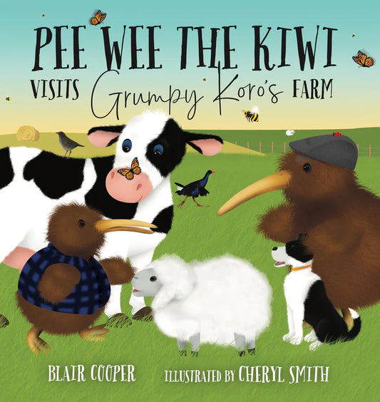 Pee Wee The Kiwi Visits Grumpy Koro's Farm