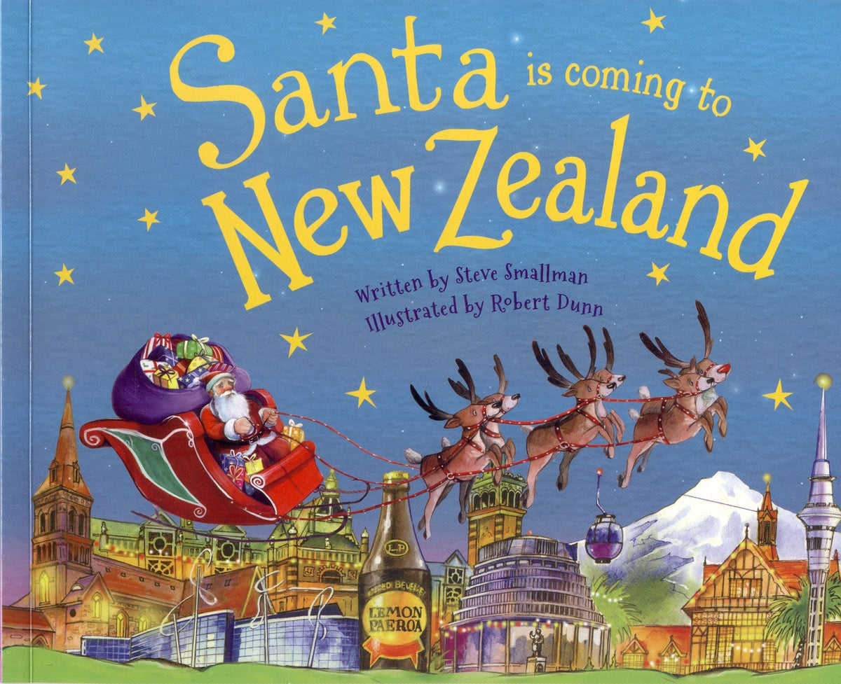 Santa is Coming to NZ Picture Book