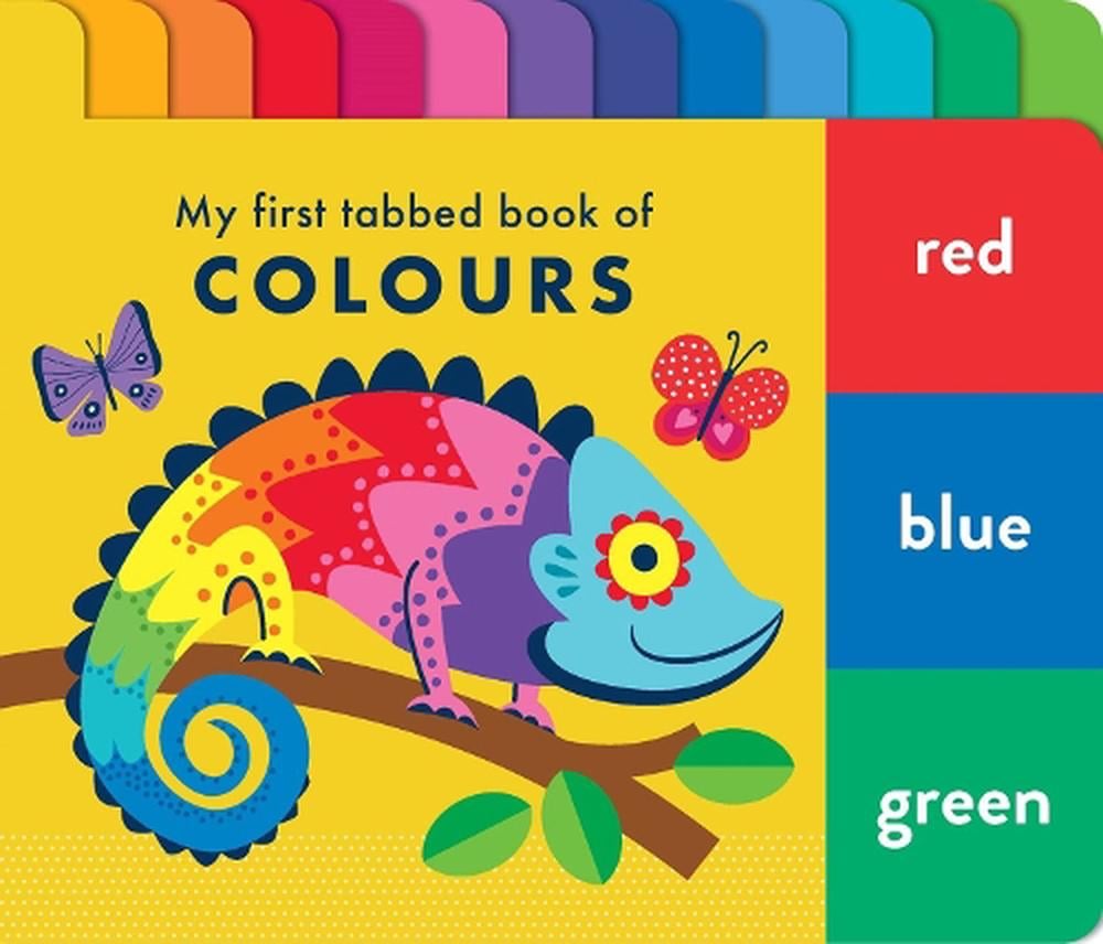 My First Colours Chunky Tabbed Board Book