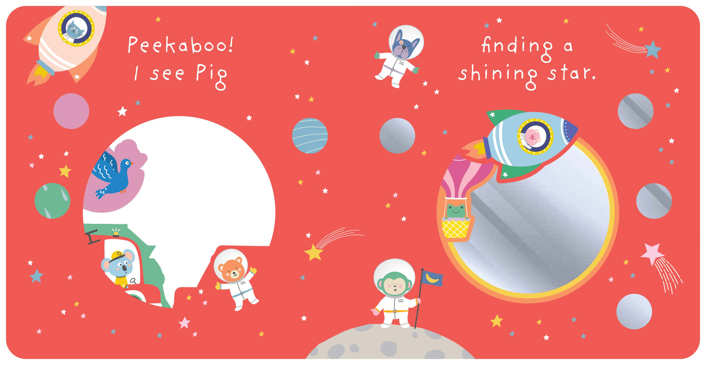 Peek-a-Boo I See You Mirror Board Book