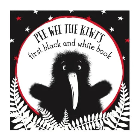 Pee Wee The Kiwi First Black & White Board Book
