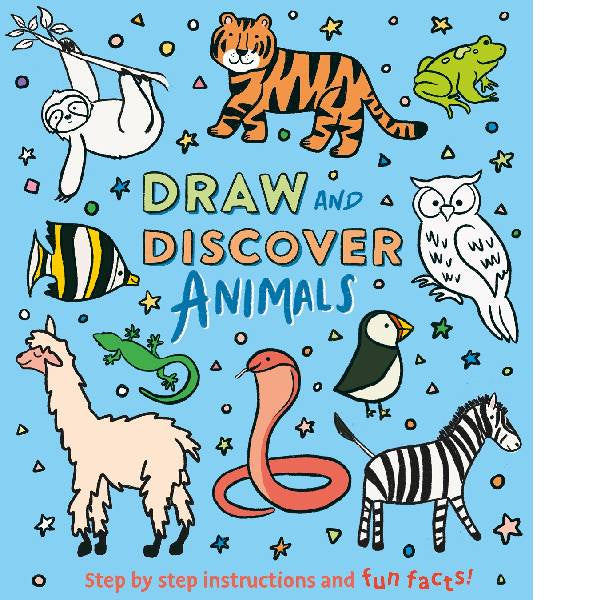 Draw and Discover Animals