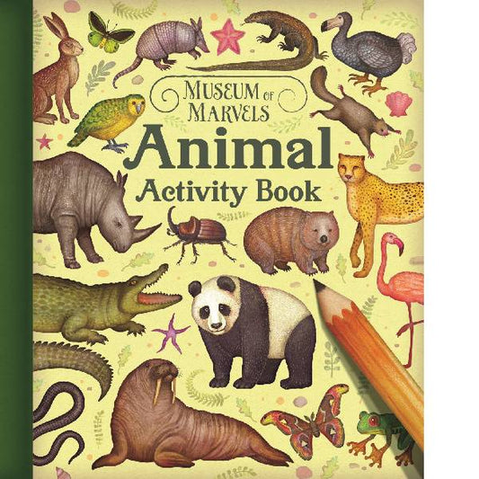 Museum of Marvels Animal Activity Book