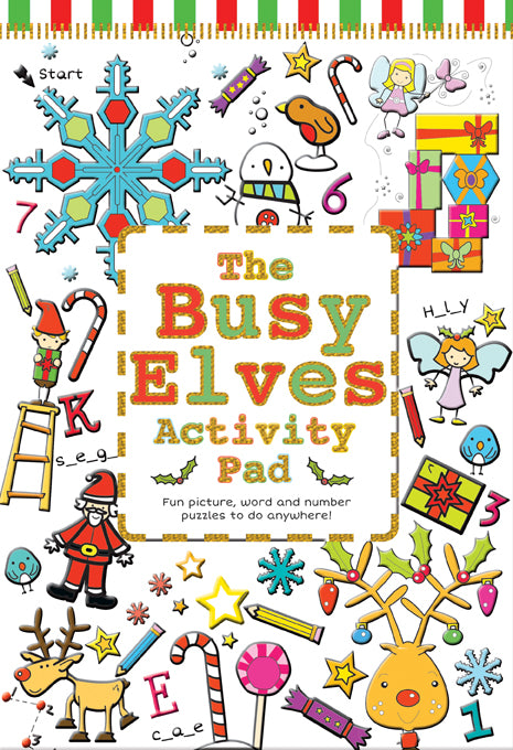 Busy Elves Mega Activity Pad Snowflake