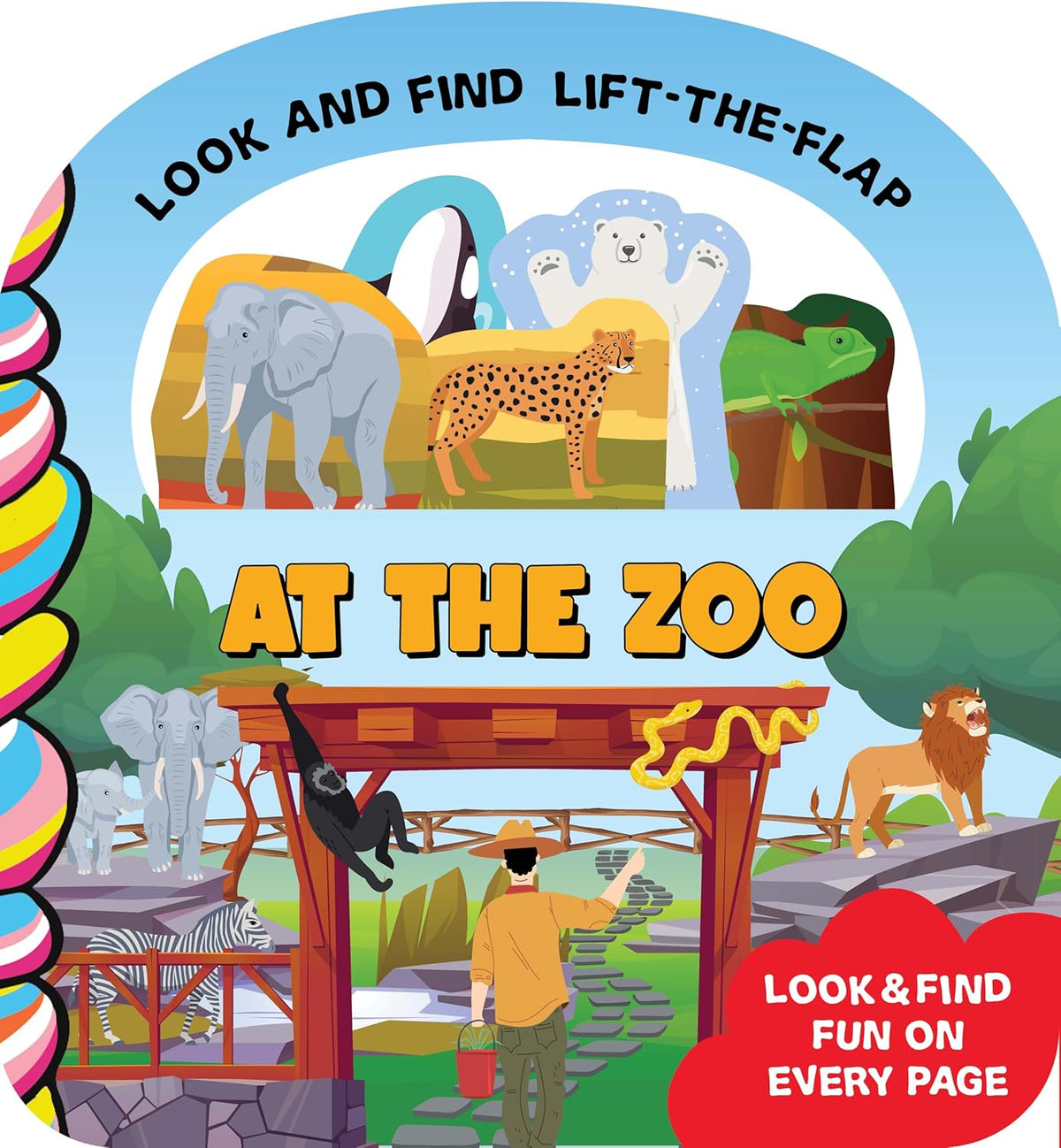 At The Zoo Look and Find Lift the Flap