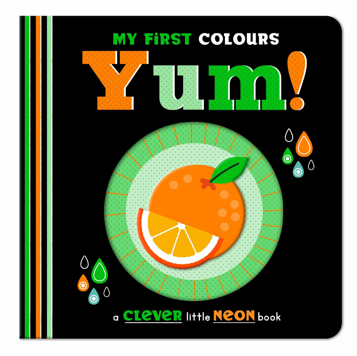 Yum My First Colours Neon Board Book