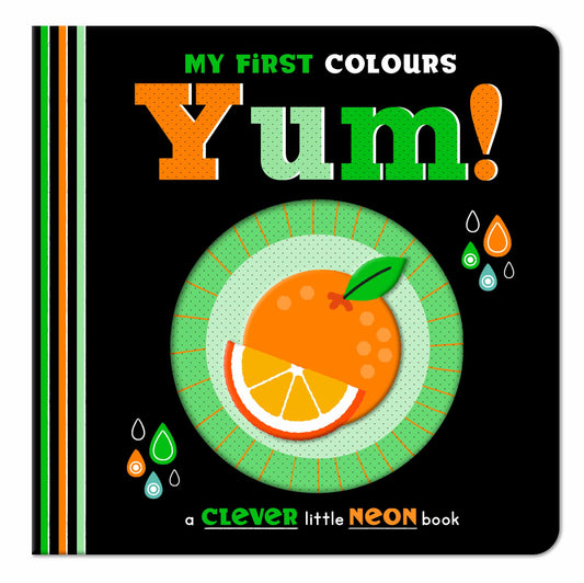 Yum My First Colours Neon Board Book