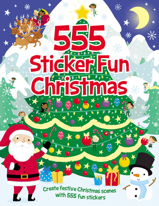 555 Sticker Fun Christmas
