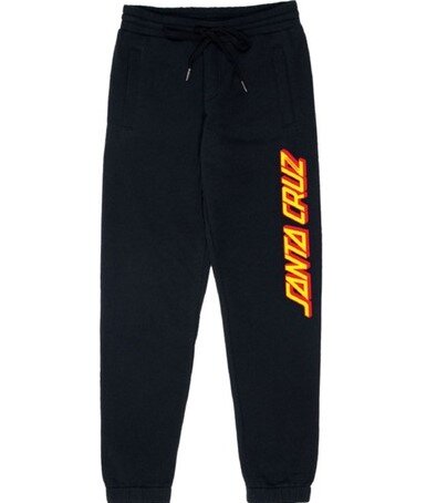 Santa Cruz Classic Strip Track Pant Black