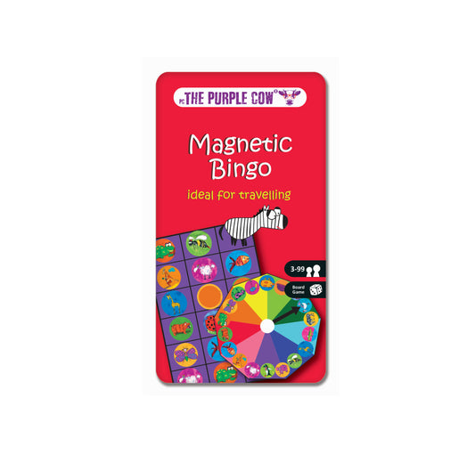 Travel Game Magnetic Tin Bingo