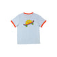 Band of Boys Blue Sun Skate Ringer Tee