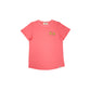 The Girl Club Coral Happy Icons Tee