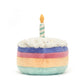 Jellycat Amuseables Rainbow Birthday Cake