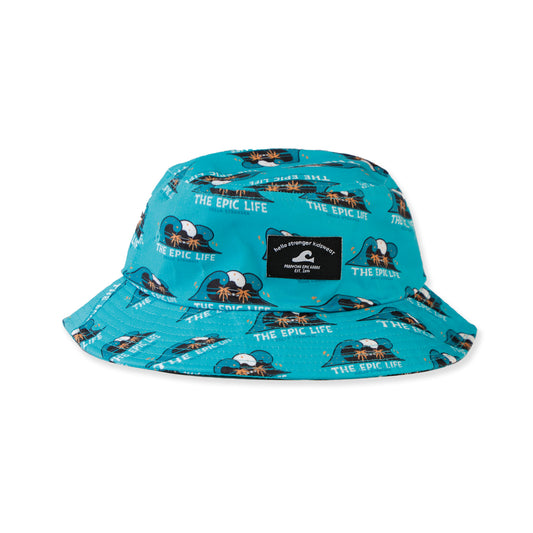 Hello Stranger Bucket Hat Seafoam