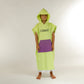 Hello Stranger Stranger Poncho Towel Lime