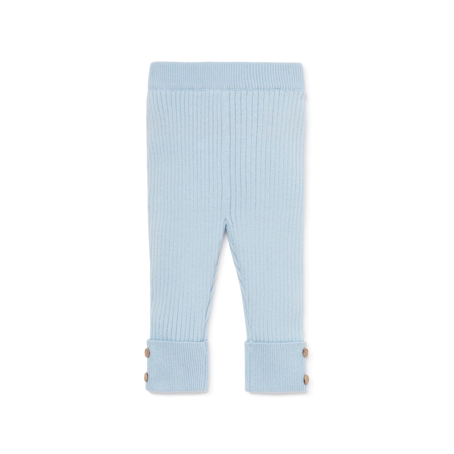 Aster & Oak Pale Blue Knit Rib Legging