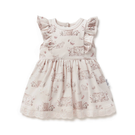 Aster & Oak Meadow Ruffle Dress