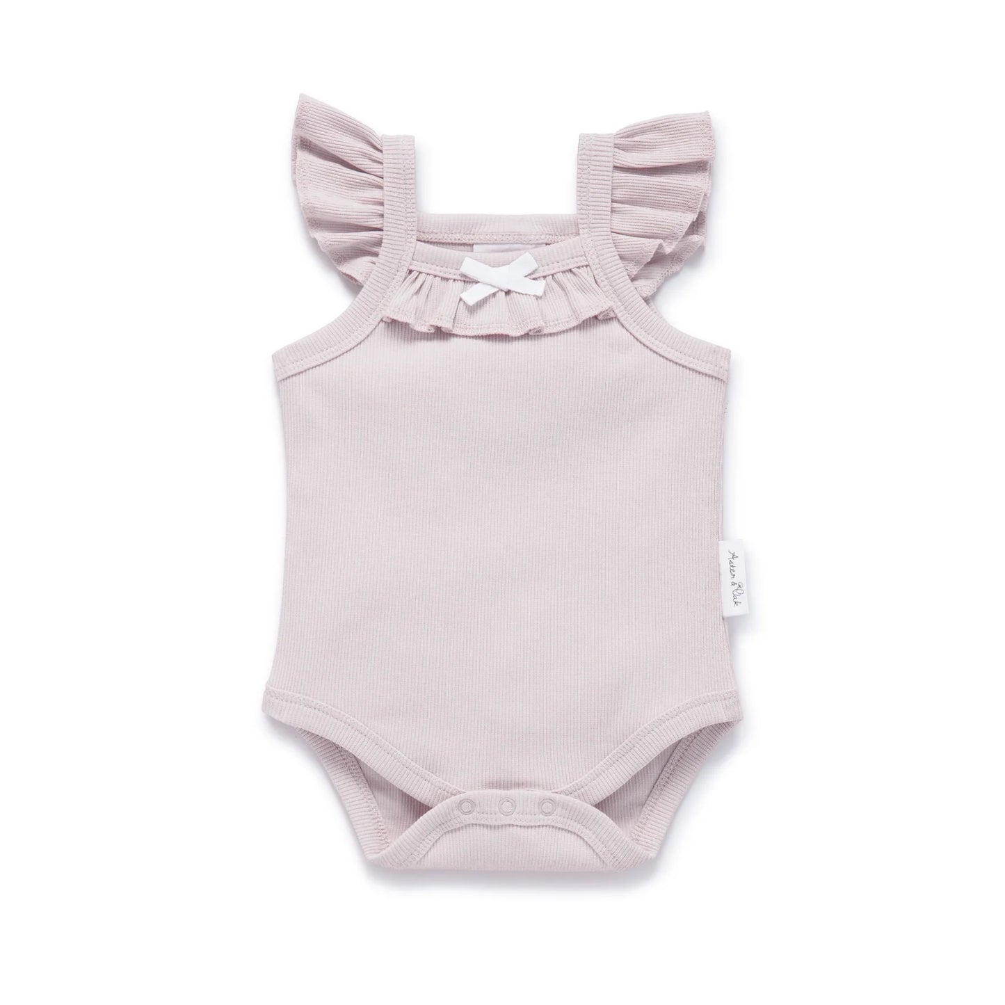 Aster & Oak Iris Rib Singlet Onesie