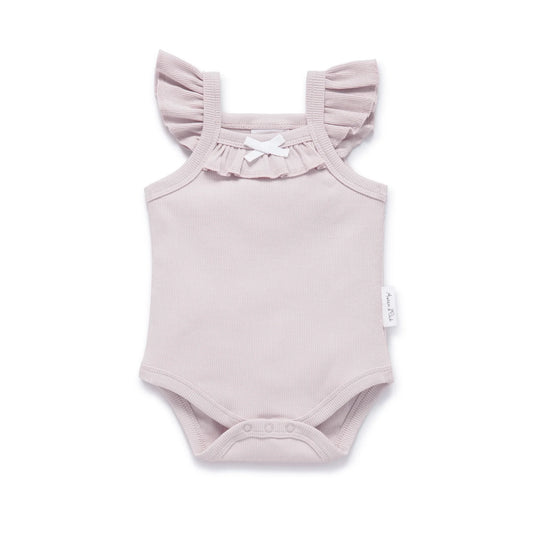 Aster & Oak Iris Rib Singlet Onesie *Pre-order*