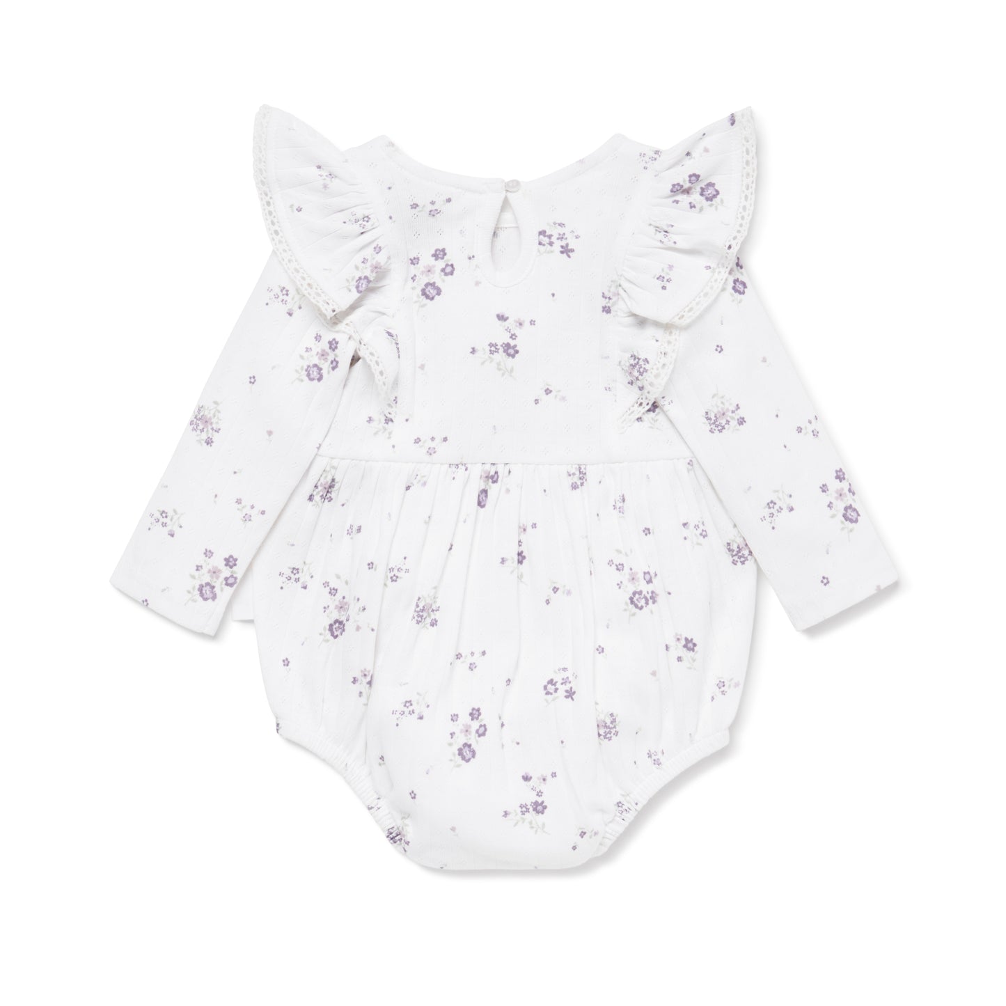 Aster & Oak Grace Floral Bubble Romper