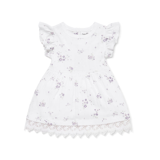 Aster & Oak Grace Floral Ruffle Dress