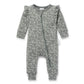 Aster & Oak Mia Floral Zip Romper