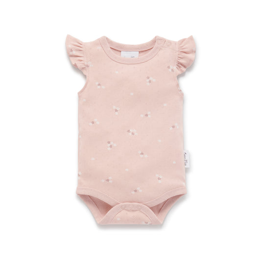 Aster & Oak Petal Pointelle Onesie *Pre-order*