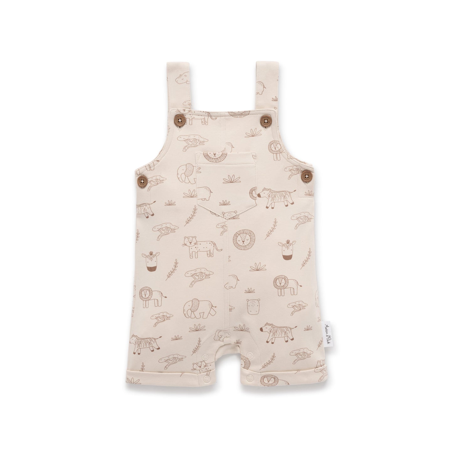 Aster & Oak Safari Adventure Overalls Beige