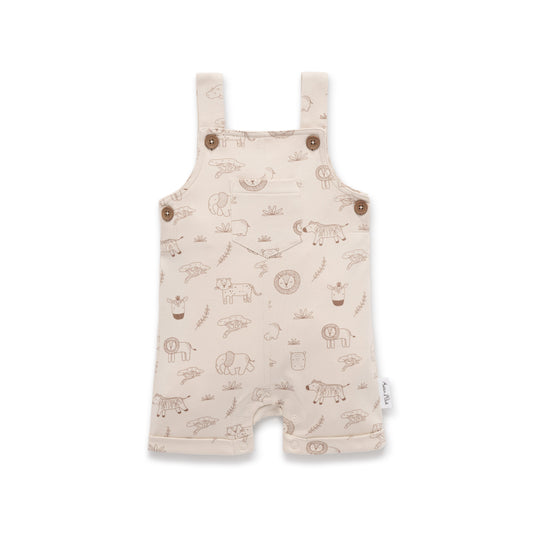 Aster & Oak Safari Adventure Overalls Beige
