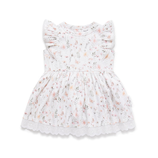 Aster & Oak Secret Garden Ruffle Dress *Pre-order*