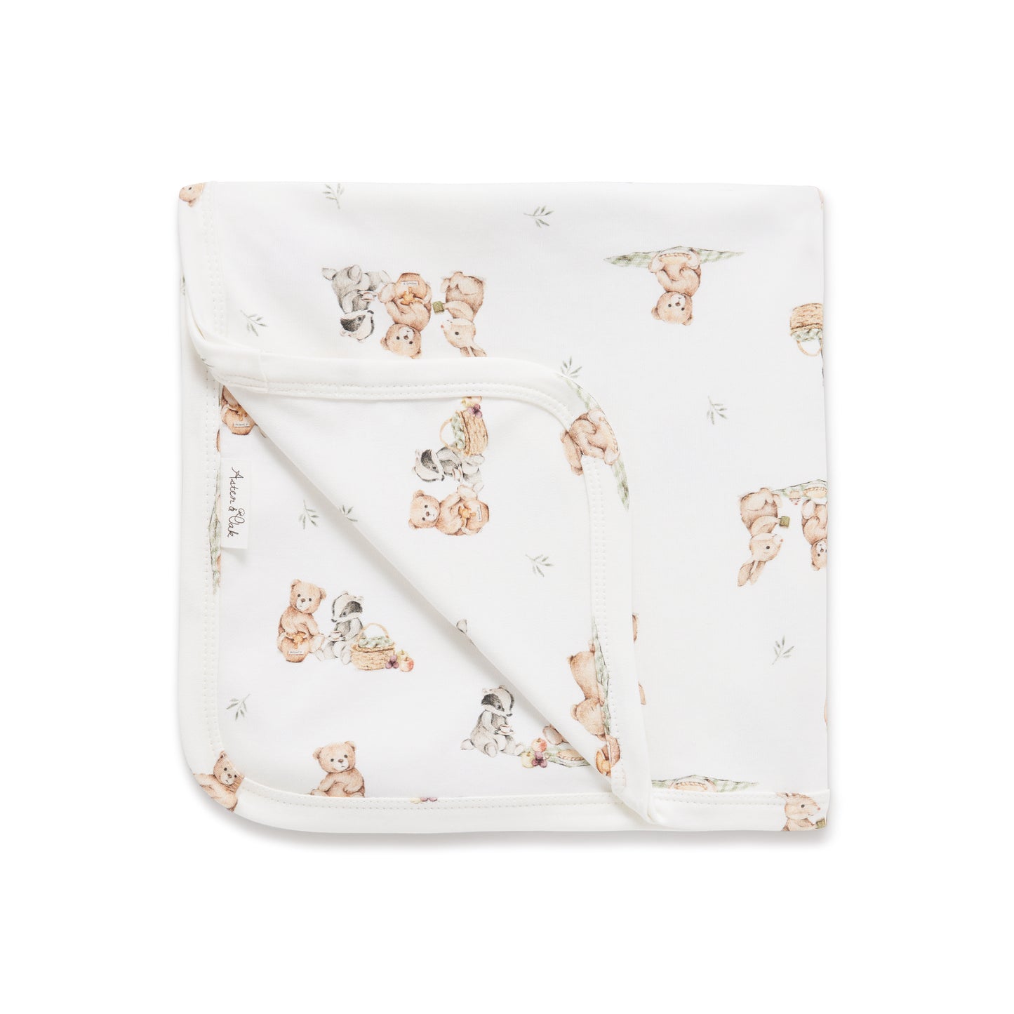 Aster & Oak Teddy Picnic Baby Wrap